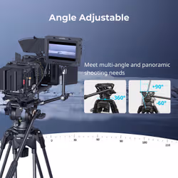 SmallRig 3751B treppiede Videocamera portatile 3 gamba/gambe Nero - Vista aggiuntiva 4