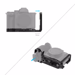 SmallRig 3660B fascia per fotocamera Alluminio, Vera pelle, Silicone, Acciaio inox - Vista aggiuntiva 2