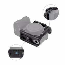 SmallRig 4337 custodia per macchine fotografiche 1/4, 3/8" Nero