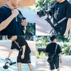 SmallRig 4118 accessorio per stabilizzatori video Cinghia Nero, Marrone, Grigio Acciaio inox, Poliestere, Lega di alluminio 1 pz DJI RS 3 / RS 3 Pro / RS 2 - Vista aggiuntiva 4