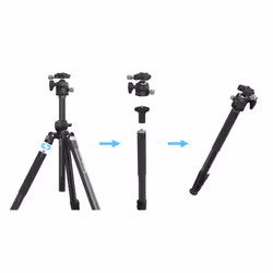 SmallRig 4288 treppiede Smartphone/macchina fotografica digitale 3 gamba/gambe Nero - Vista aggiuntiva 5