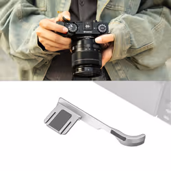 SmallRig 4877 astuccio per fotocamera digitale a batteria Impugnatura per il pollice della macchina fotografica digitale Argento
