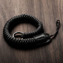 SmallRig 4881 tracolla Fotocamera Vera pelle, Nylon Nero