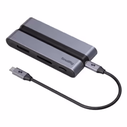 SmallRig 9 in 1 CFexpress A, Cablato, USB 3.2 Gen 2 (3.1 Gen 2) Type-C, 100 W, 1.4/2.2, 10,100,1000 Mbit/s, Nero, Grigio