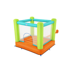 Bestway Bouncer salta e vola - mis. 194x175x170 cm - portata max 113 kg (3 bambini) - il kit include: 1 gonfiatore, 8 picchetti perl 'ancoraggio al terreno, kit di riparazione, sacca per il trasporto