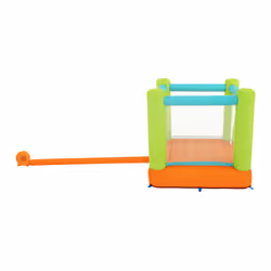 Bestway Bouncer salta e vola - mis. 194x175x170 cm - portata max 113 kg (3 bambini) - il kit include: 1 gonfiatore, 8 picchetti perl 'ancoraggio al terreno, kit di riparazione, sacca per il trasporto - Vista aggiuntiva 4