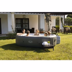 Bestway Mauritius AirJet Piscina gonfiabile Piscina ovale 1370 L Grafite
