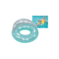 Bestway 43509 galleggiante da piscina e da spiaggia Verde, Grigio Fantasia Anello di nuoto