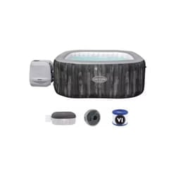 Bestway - Spa Gonfiabile Quadrata 6 Posti - 180 x 180 x 71 Cm - Lay-z-spa Majorca Hydrojet Pro - 60093