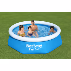 Bestway Fast Set Piscina Autoportante Rotonda mis. 244xh61 cm - Vista aggiuntiva 4