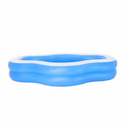 Bestway 54409 piscina fuori terra Piscina gonfiabile Piscina ovale Blu, Bianco - Vista aggiuntiva 7