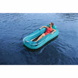 Bestway 43540 galleggiante da piscina e da spiaggia Nero, Verde Fantasia Sedia a sdraio galleggiante - Vista aggiuntiva 6