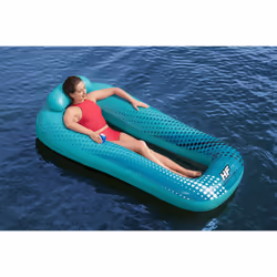 Bestway 43540 galleggiante da piscina e da spiaggia Nero, Verde Fantasia Sedia a sdraio galleggiante - Vista aggiuntiva 7