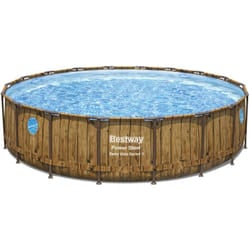 Bestway 5616H-4 Piscina base fuori terra Power Steel Swim Vista II da 549x122 cm