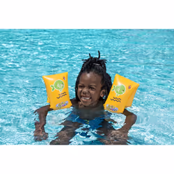 Bestway 32110 / 23 strumento per imparare a nuotare Verde, Giallo Braccioli da nuoto - Vista aggiuntiva 4