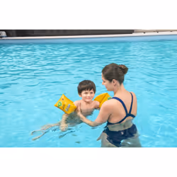 Bestway 32033 / 23 strumento per imparare a nuotare Verde, Giallo Braccioli da nuoto - Vista aggiuntiva 6