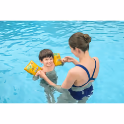 Bestway 32033 / 23 strumento per imparare a nuotare Verde, Giallo Braccioli da nuoto - Vista aggiuntiva 7