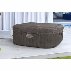 Bestway Lay-Z-Spa 60167 vasca idromassaggio e spa 840 L 6 persona(e) Quadrato Marrone, Bianco
