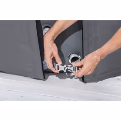 Bestway 60317 / 23 accessorio per vasche idromassaggio e spa Copertura per vasca idromassaggio Grigio - Vista aggiuntiva 5