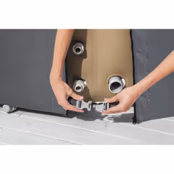 Bestway 60318 / 23 accessorio per vasche idromassaggio e spa Copertura per vasca idromassaggio Grigio - Vista aggiuntiva 5