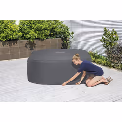 Bestway 60319 / 23 accessorio per vasche idromassaggio e spa Copertura per vasca idromassaggio Grigio - Vista aggiuntiva 8