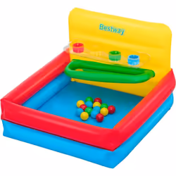 BESTWAY PISCINA CON PALLINE SORT 'N PLAY GIOCO EDUCATIVO 104X94X60 CM CON PALLINE 15 PZ GONFIABILE Scopri il divertimento sen ...