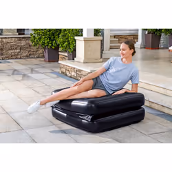 Bestway 75114 / 23 sedia a sdraio gonfiabile Nero - Vista aggiuntiva 8