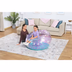 Bestway 75115 poltrona gonfiabile Poltrona a un posto Viola, Argento, Trasparente, Turchese - Vista aggiuntiva 6