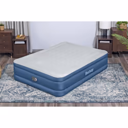 Bestway 69075 / 23 materasso ad aria Doppio materasso Blu, Bianco Unisex - Vista aggiuntiva 4
