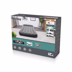 Bestway 67556 / 23, Materasso singolo, Singolo, Rettangolo, Interno, Pompa ad aria integrata