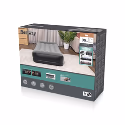 Bestway 67723 / 23, Materasso singolo, Singolo, Rettangolo, Interno, Pompa ad aria integrata