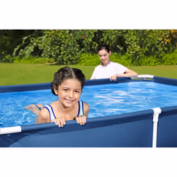 Bestway Steel Pro 56401 / 23 piscina fuori terra Piscina con bordi Piscina rettangolare 1200 L Blu - Vista aggiuntiva 5
