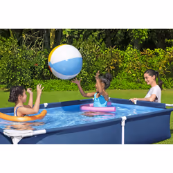 Bestway Steel Pro 56401 / 23 piscina fuori terra Piscina con bordi Piscina rettangolare 1200 L Blu - Vista aggiuntiva 7