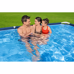 Bestway Steel Pro 56411 / 23 piscina fuori terra Piscina con bordi Piscina rettangolare 3300 L Blu - Vista aggiuntiva 6