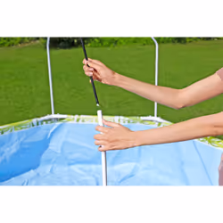 Bestway 56432 / 23 piscina fuori terra Piscina con bordi Piscina rotonda 1688 L Blu, Verde, Bianco - Vista aggiuntiva 6