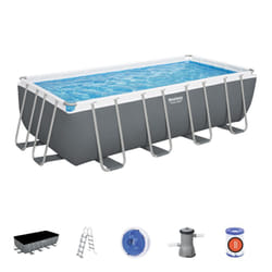 Bestway Piscina Bestway 56456 7 Power Steel Con Accessori Grigio