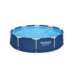 Piscina Fuori Terra Steel Pro 305x76 cm in Acciaio e Tritech Bestway