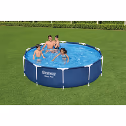 Bestway Steel Pro 56677 / 23 piscina fuori terra Piscina con bordi Piscina rotonda 4678 L Blu - Vista aggiuntiva 4