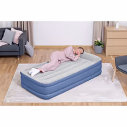 Bestway 67628 / 23 materasso ad aria Materasso singolo Blu, Bianco Unisex - Vista aggiuntiva 4