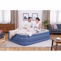 Bestway 67614 / 23 materasso ad aria Doppio materasso Blu, Bianco Unisex - Vista aggiuntiva 4