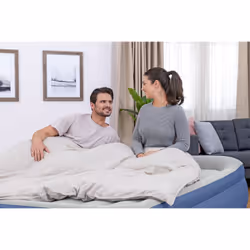 Bestway 67692 / 23 materasso ad aria Doppio materasso Blu, Bianco Unisex - Vista aggiuntiva 4