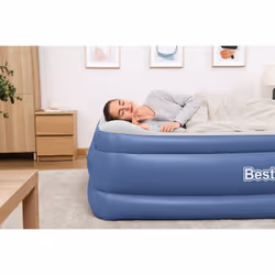 Bestway 67690 / 23 materasso ad aria Doppio materasso Blu, Bianco Unisex - Vista aggiuntiva 4