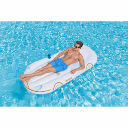 Bestway 43651 / 23 galleggiante da piscina e da spiaggia Bianco Monocromatico Materassino galleggiante - Vista aggiuntiva 6