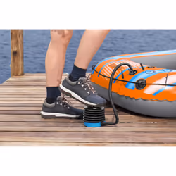 Bestway 62147 / 24 pompa ad aria da pavimento Nero, Blu Gonfiabili - Vista aggiuntiva 4