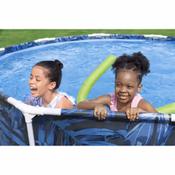 Bestway 56985 / 24 piscina fuori terra Piscina con bordi Piscina rotonda 4062 L Blu - Vista aggiuntiva 4