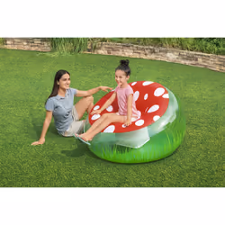 Bestway 75123 poltrona gonfiabile Poltrona a un posto Verde, Rosso, Trasparente, Bianco - Vista aggiuntiva 7