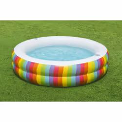 Bestway 54443 piscina fuori terra Piscina gonfiabile Piscina rotonda Multicolore - Vista aggiuntiva 6