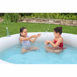 Bestway 54443 piscina fuori terra Piscina gonfiabile Piscina rotonda Multicolore - Vista aggiuntiva 7