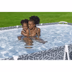 Bestway 561FT piscina fuori terra Piscina con bordi Piscina rettangolare 4000 L Grigio - Vista aggiuntiva 5