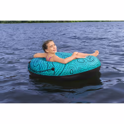 Bestway 36401 galleggiante da piscina e da spiaggia Nero, Blu Fantasia Anello di nuoto - Vista aggiuntiva 6
